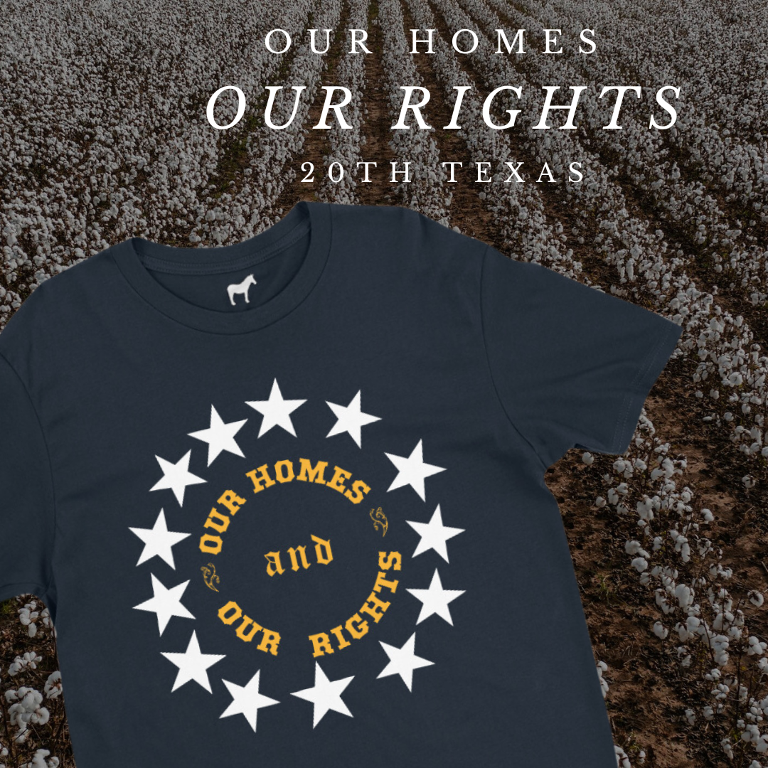 20th Texas Infantry Flag Shirt (Field Only)