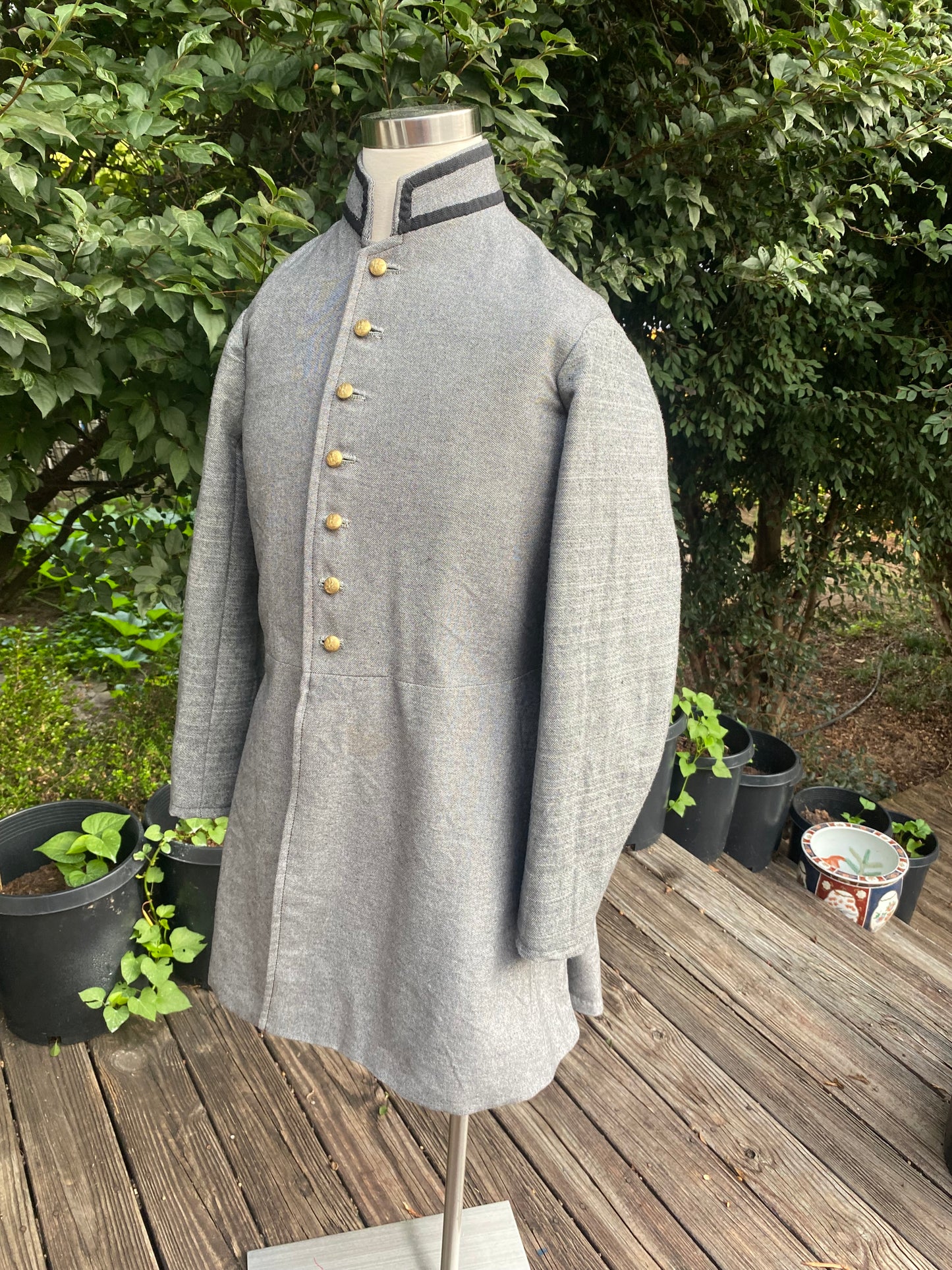 14th North Carolina Commutation Frock Coat - Trimmed