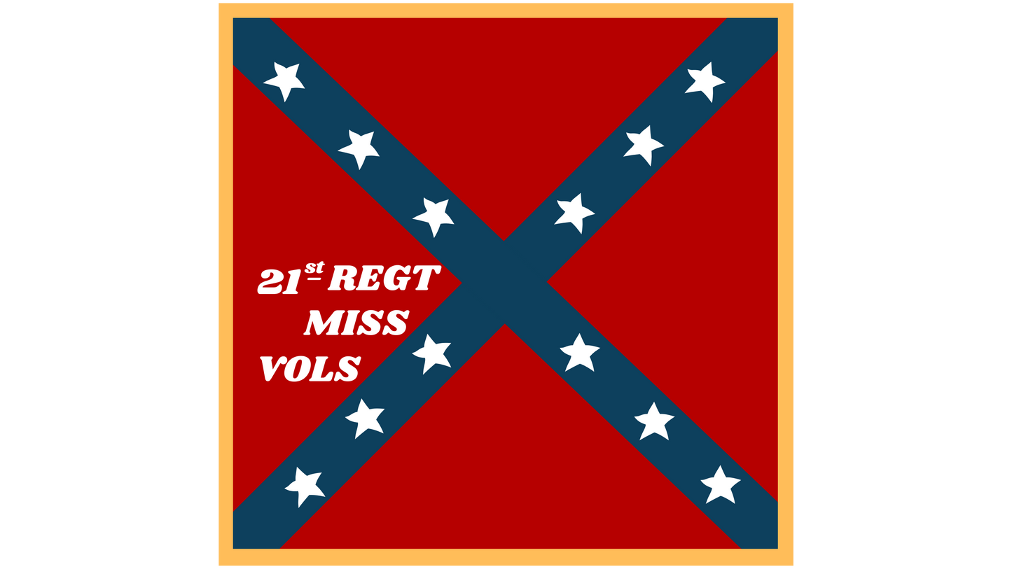 21st Mississippi Infantry Flag