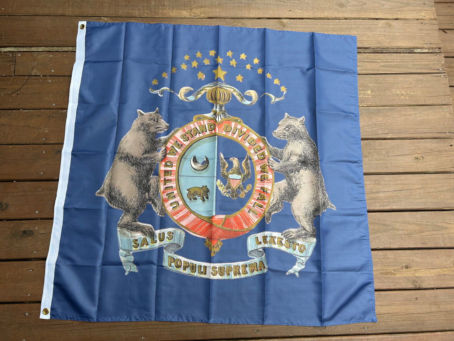 Missouri Coat of Arms Flag