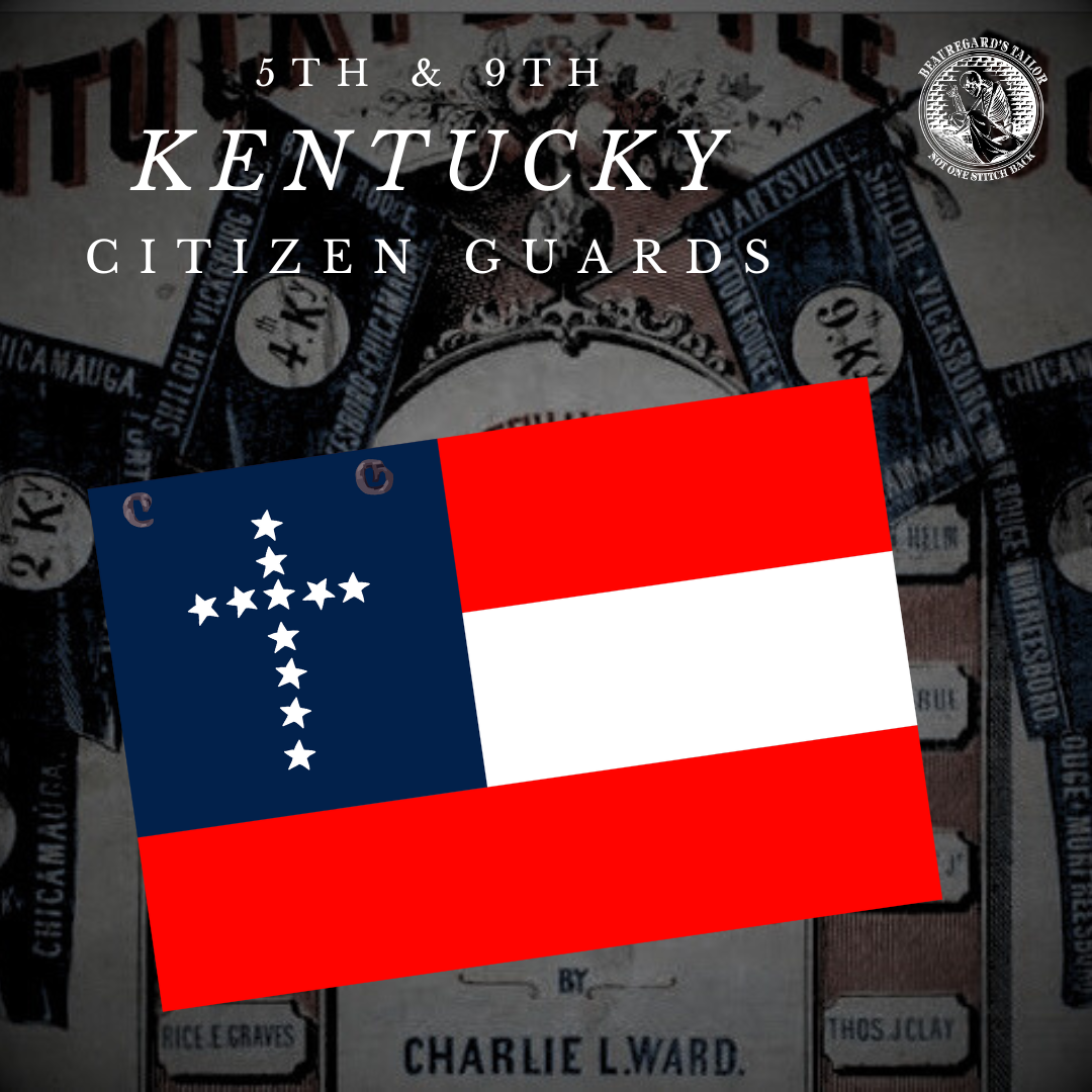 "Citizen Guards" 5th/9th Kentucky Infantry Flag