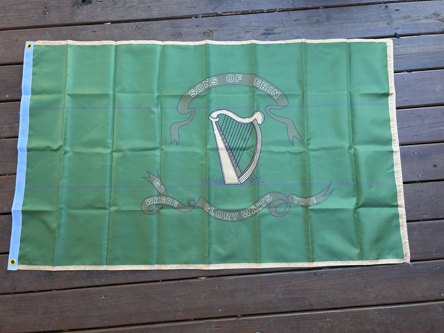 "Go Where Glory Waits You" 10th Tennessee Infantry House Flag