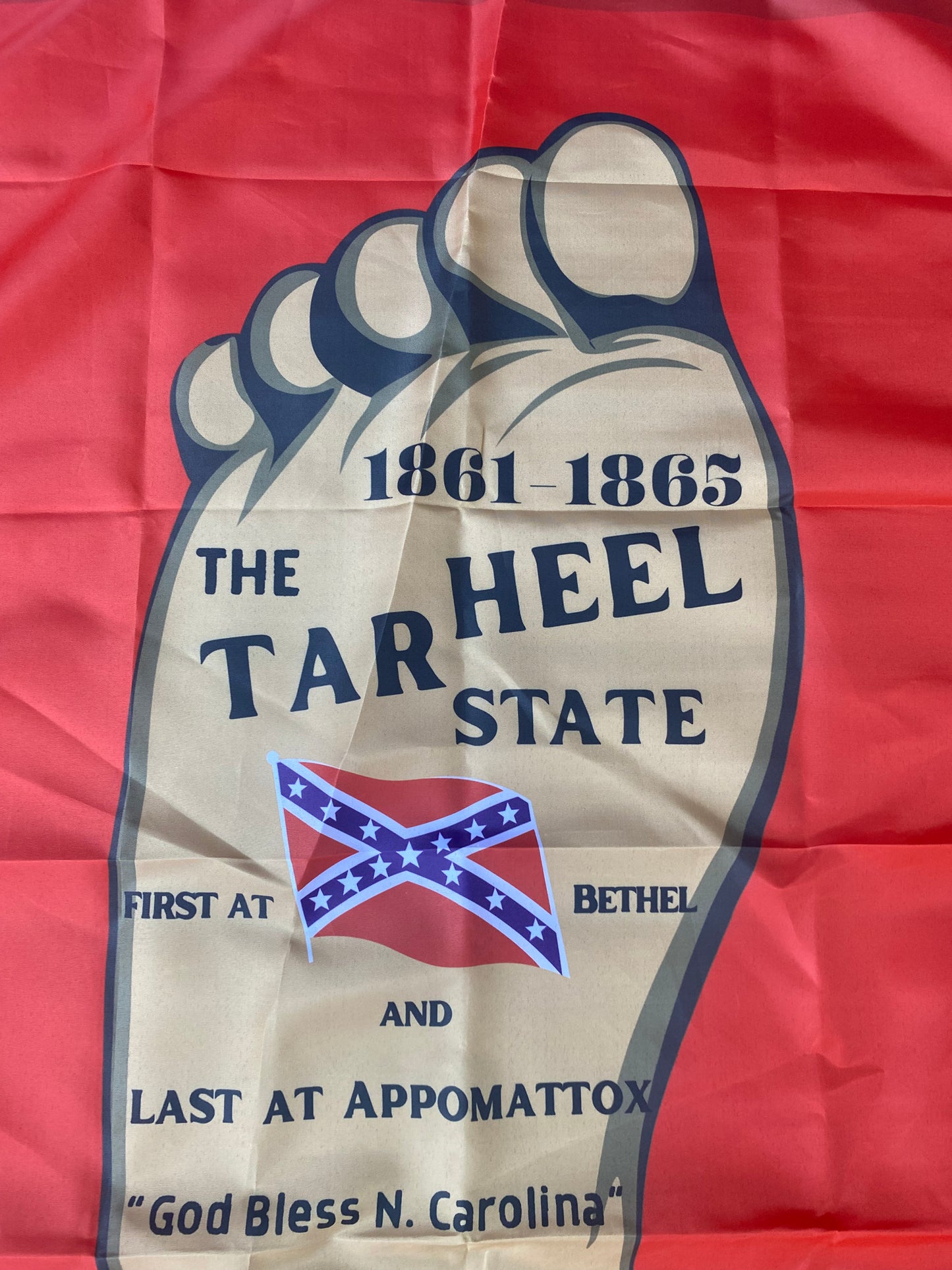 "Tar Heel State" - North Carolina Flag