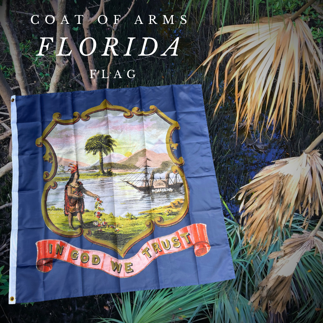 Florida Coat of Arms Flag