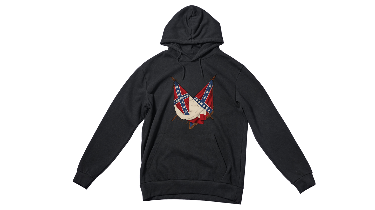 3rd National and Battle Flag Hoodie