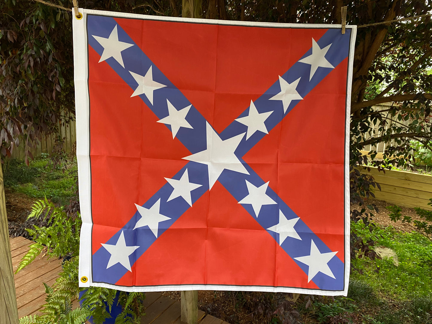 8th Texas Cavalry - Terry's Texas Rangers- Battle Flag House Flag