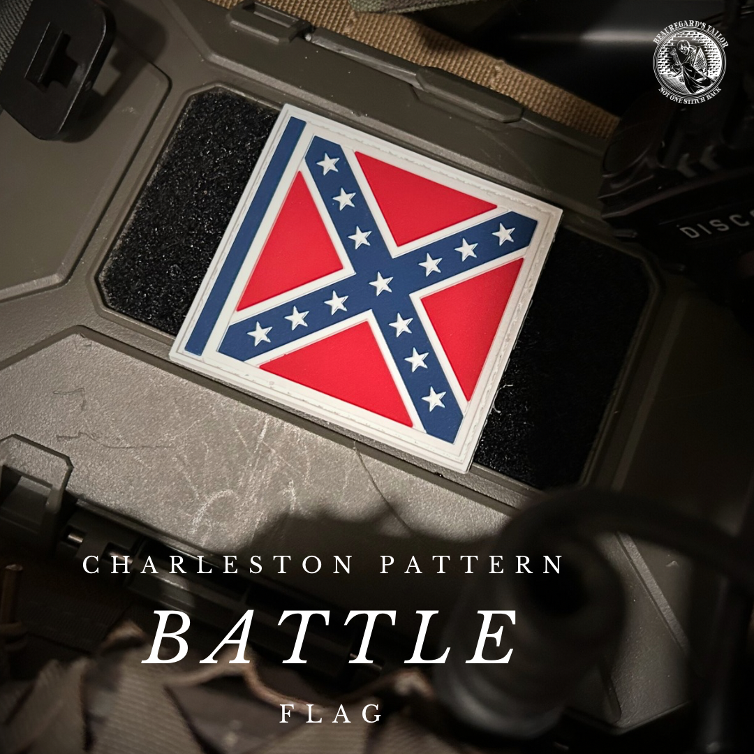 Battle Flag - Charleston Pattern Patch