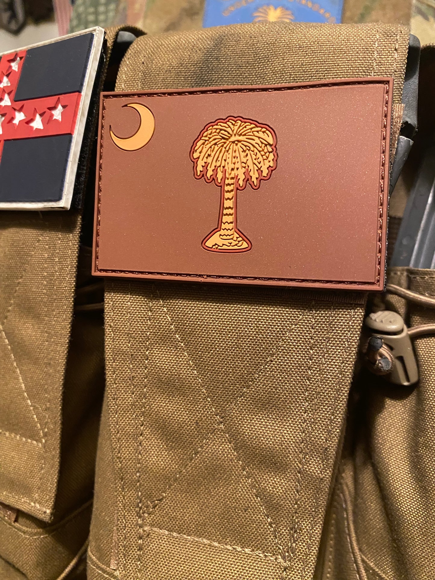 South Carolina PVC Patch - Subdued Colors
