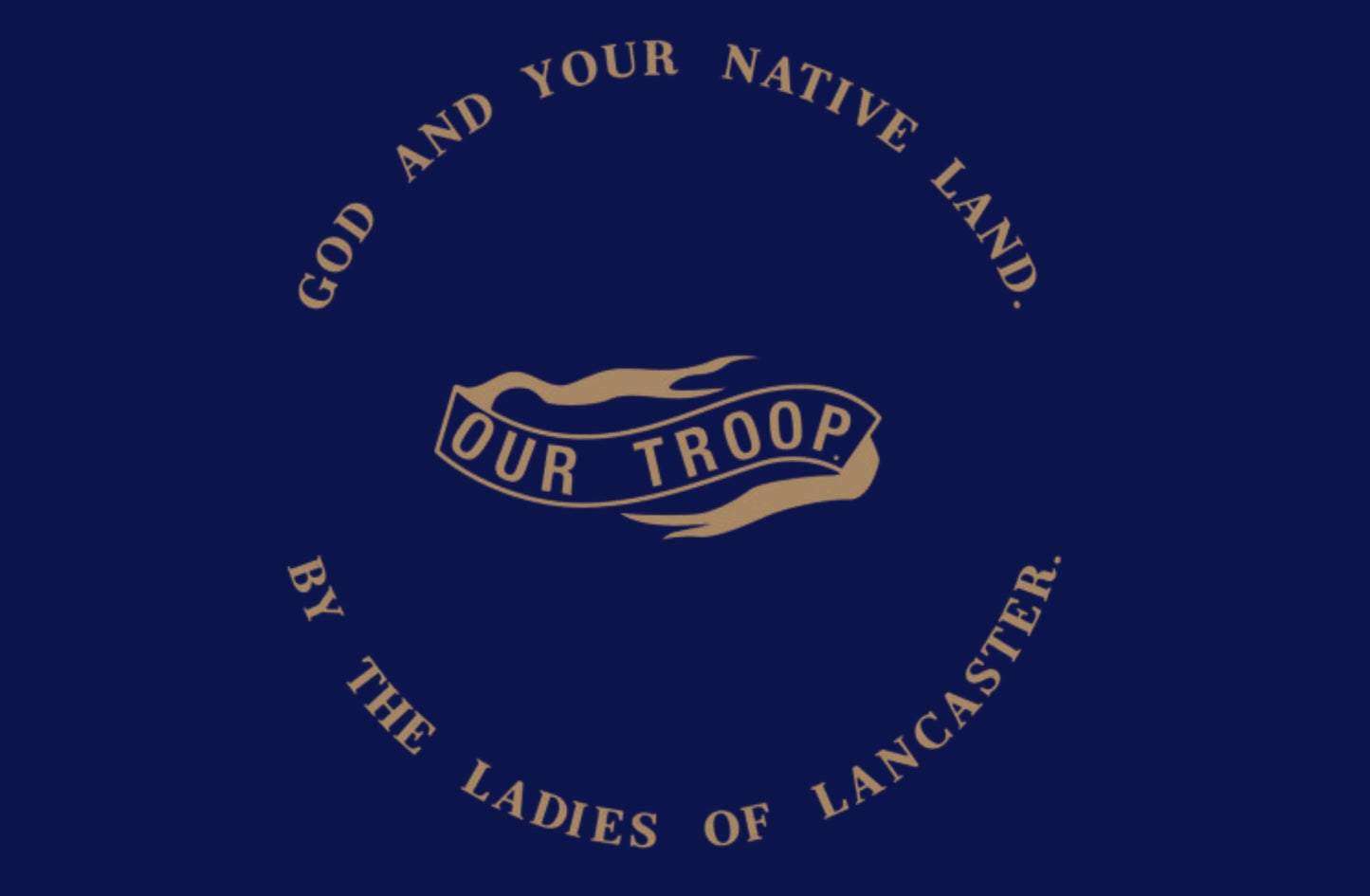 "God and Your Native Land" 9th Virginia Cavalry House Flag