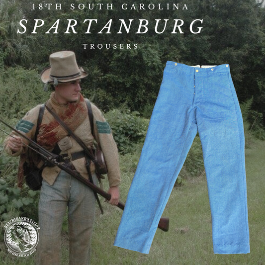 "Spartanburg" Trousers - 18th South Carolina - Vicksburg Campaign