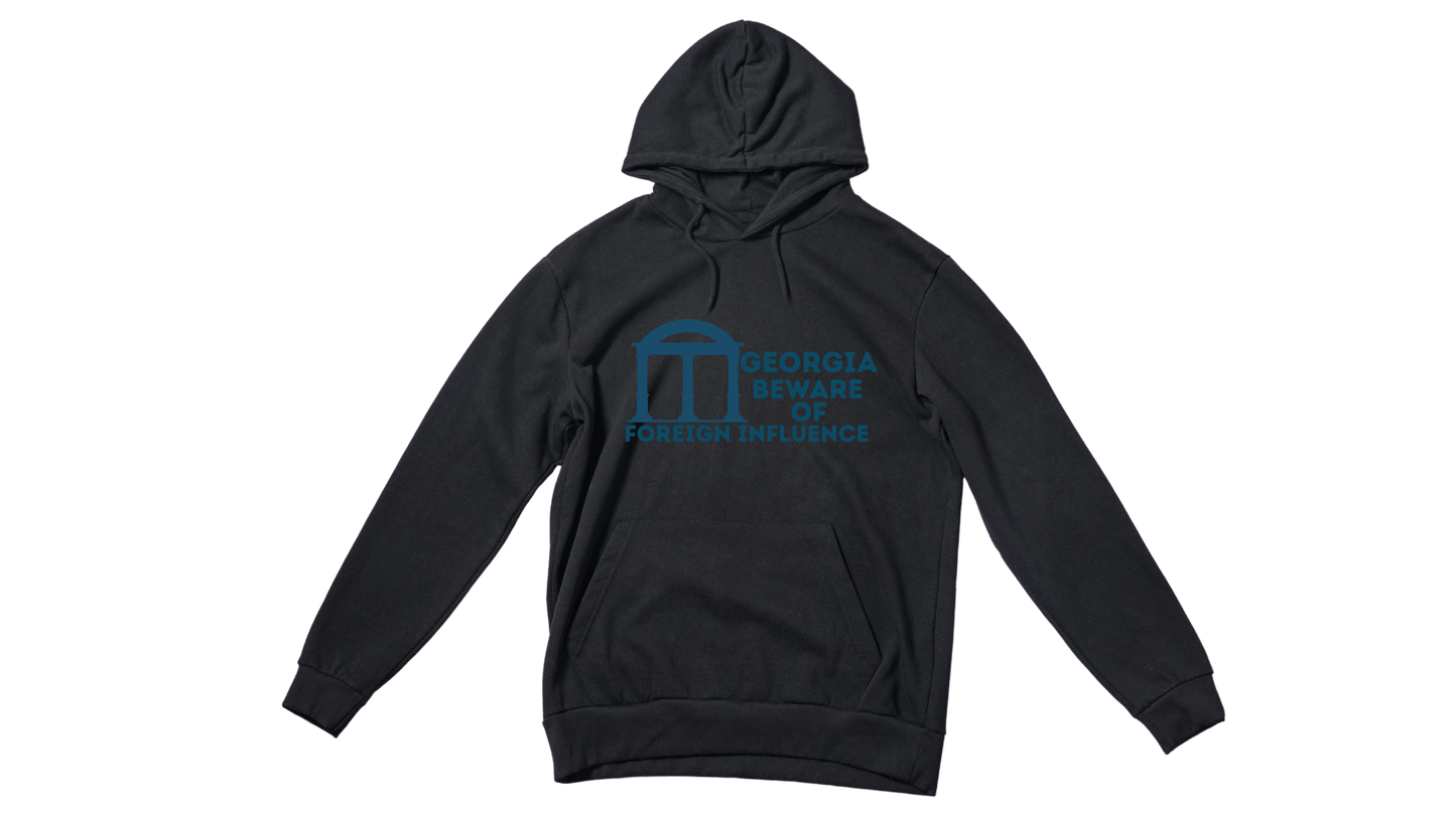 "Georgia Beware of Foreign Influence" Hoodie