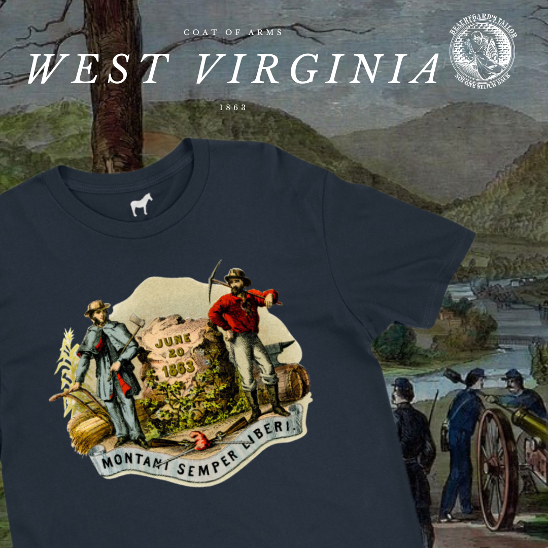 West Virginia Coat of Arms T-shirt