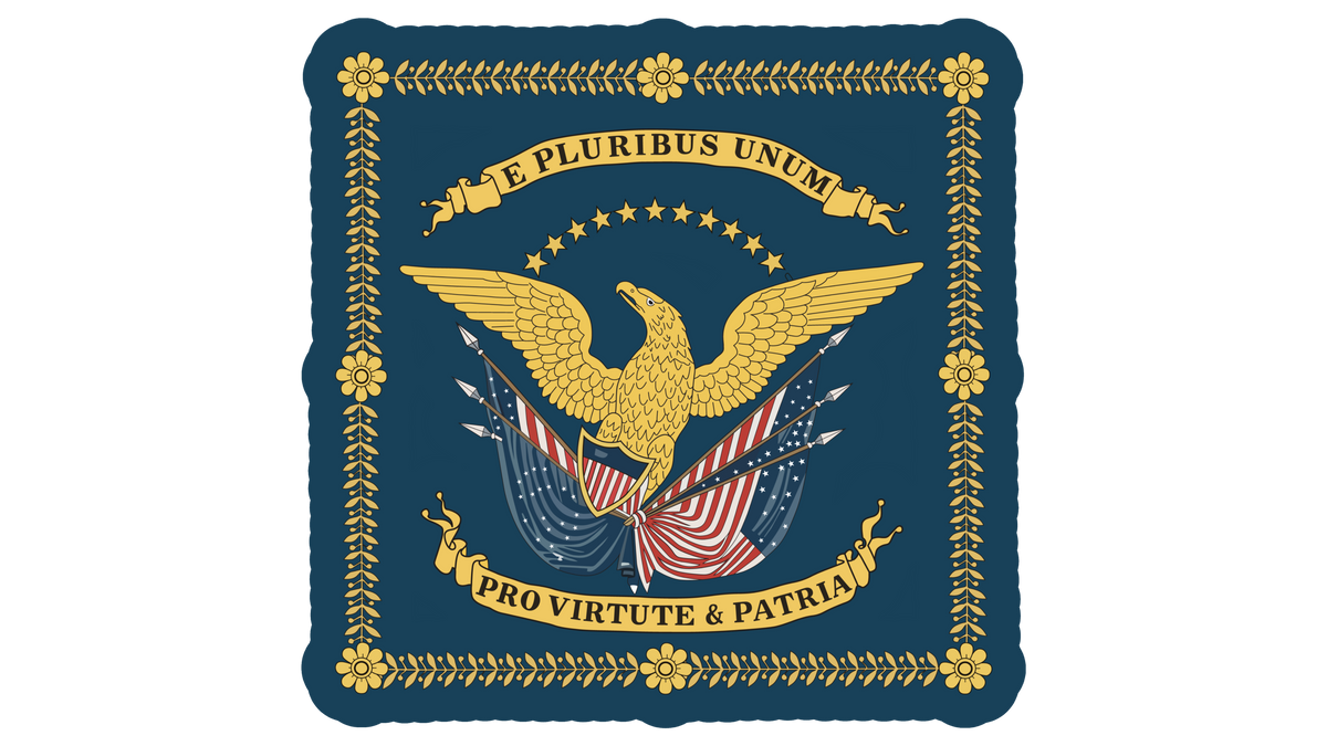 "For virtue and country" - Eagle of the Old Republic Sticker/Magnet
