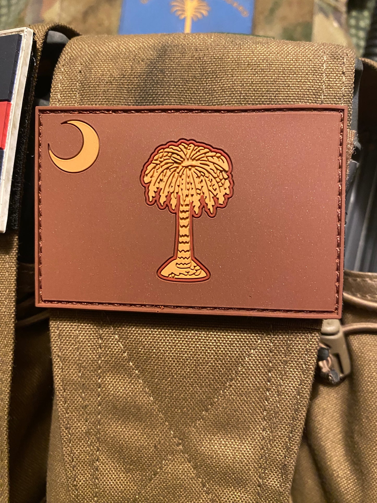 South Carolina PVC Patch - Subdued Colors