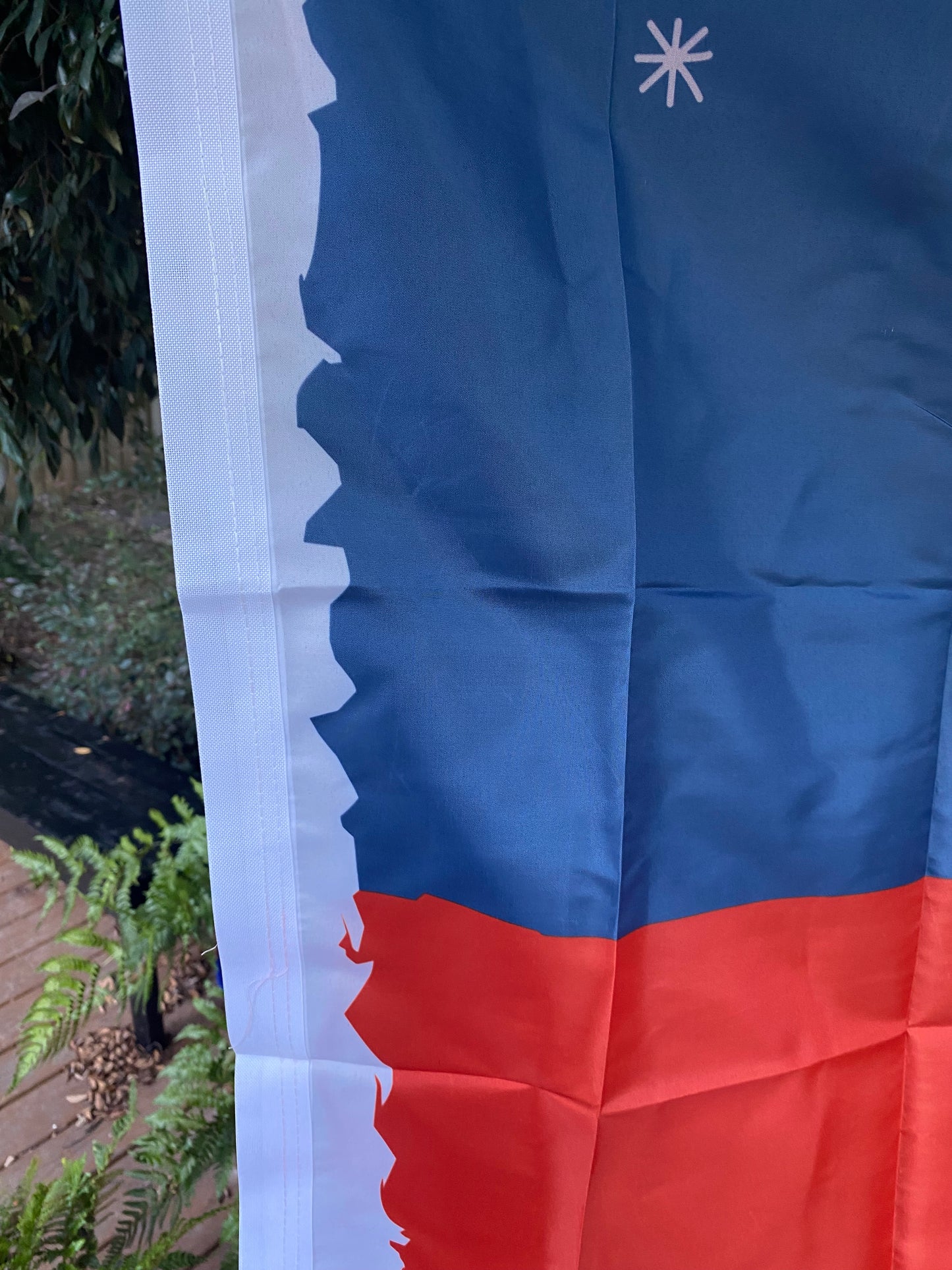 "Christian Cross" First National House Flag
