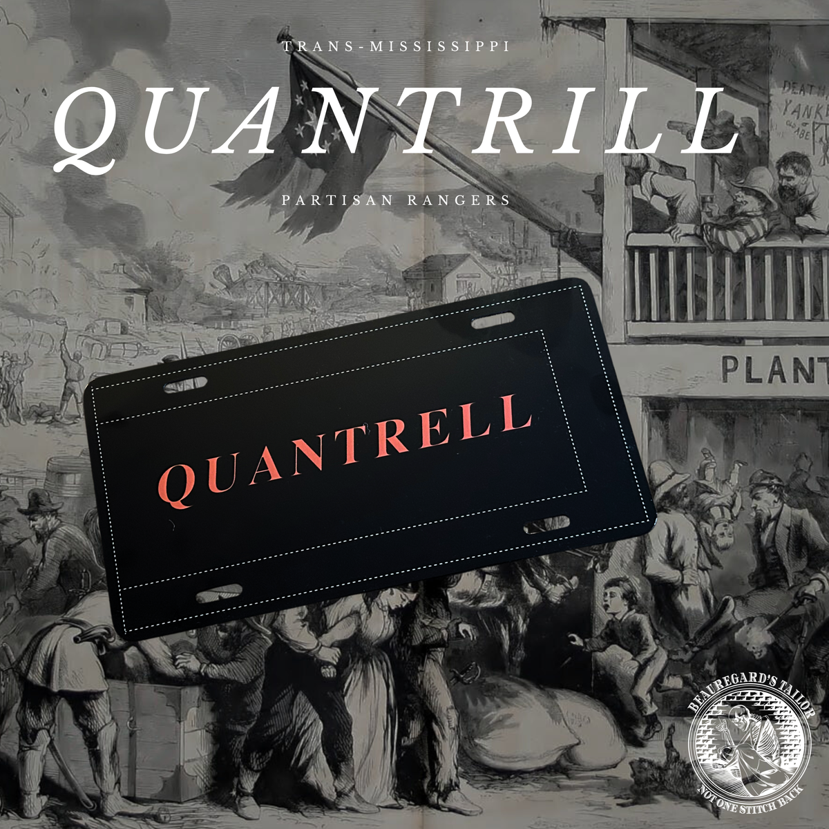 Quantrill Partisan Ranger - Missouri Car Tag/Plate