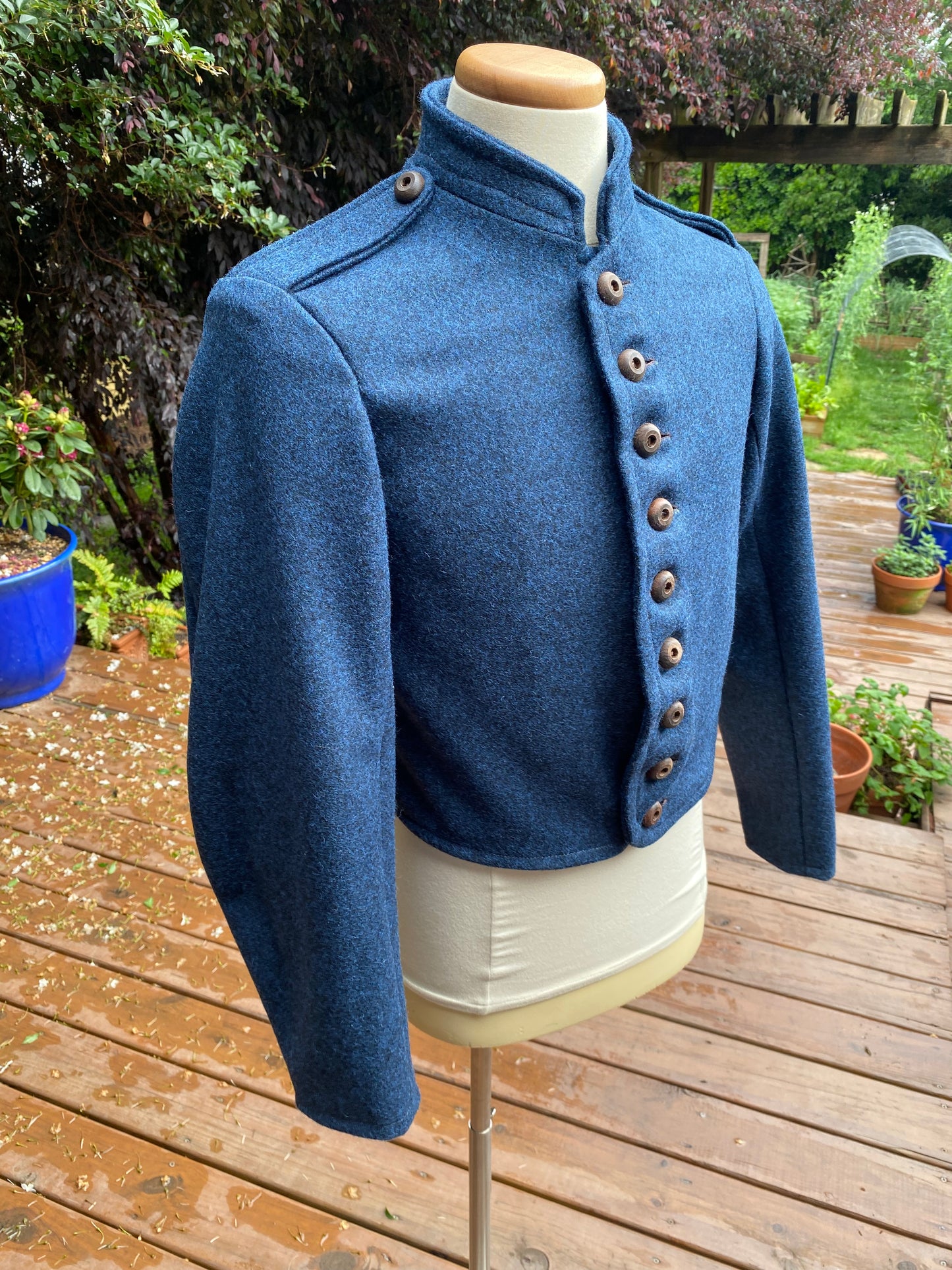 Richmond Clothing Bureau Jacket English Army Cloth 1863-1864