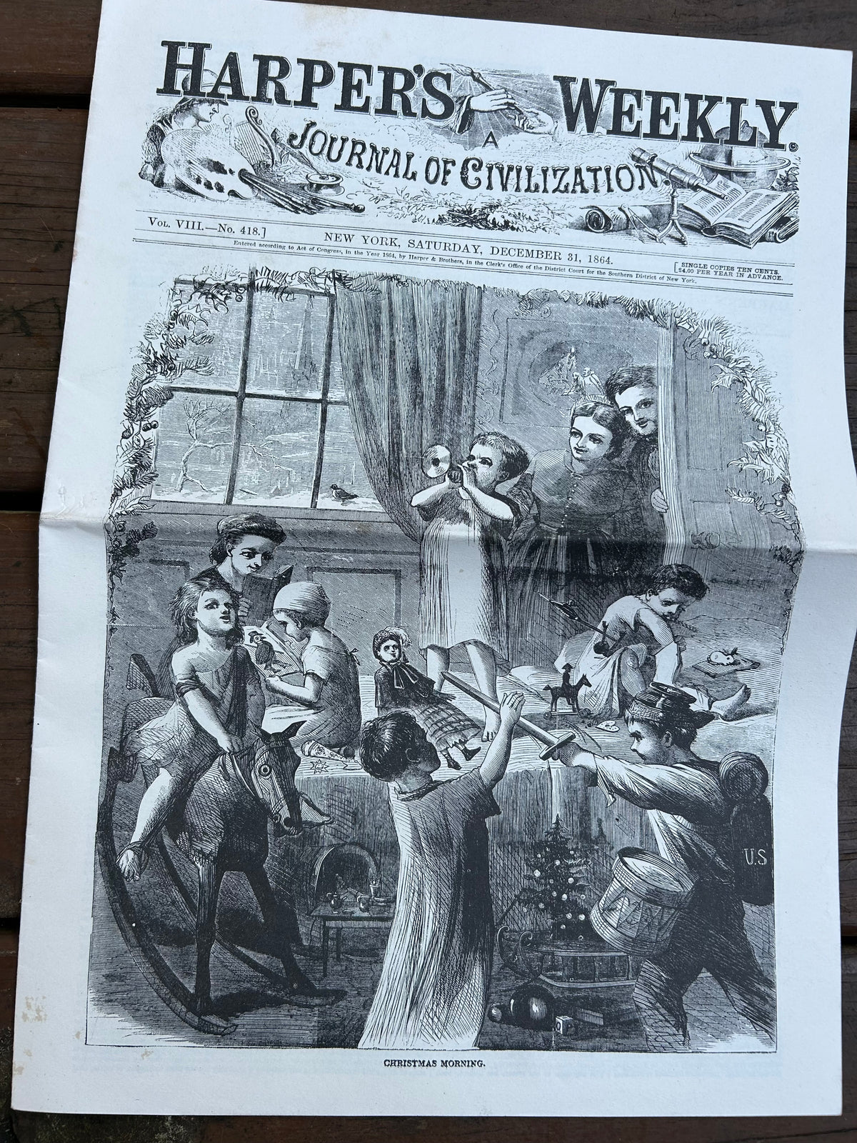 Reproduction Newspapers (North and South)