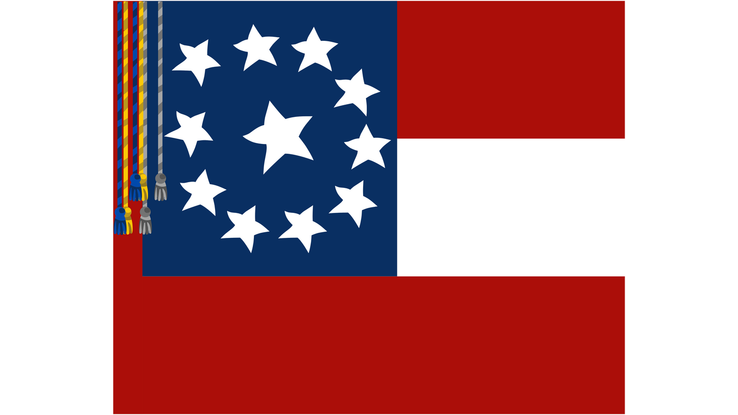 4th Texas Infantry 1st National House Flag