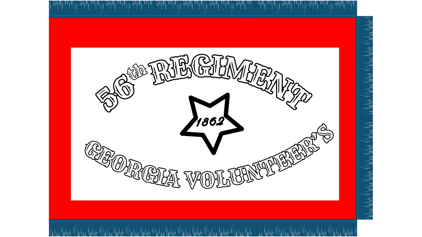 56th Georgia Infantry Flag