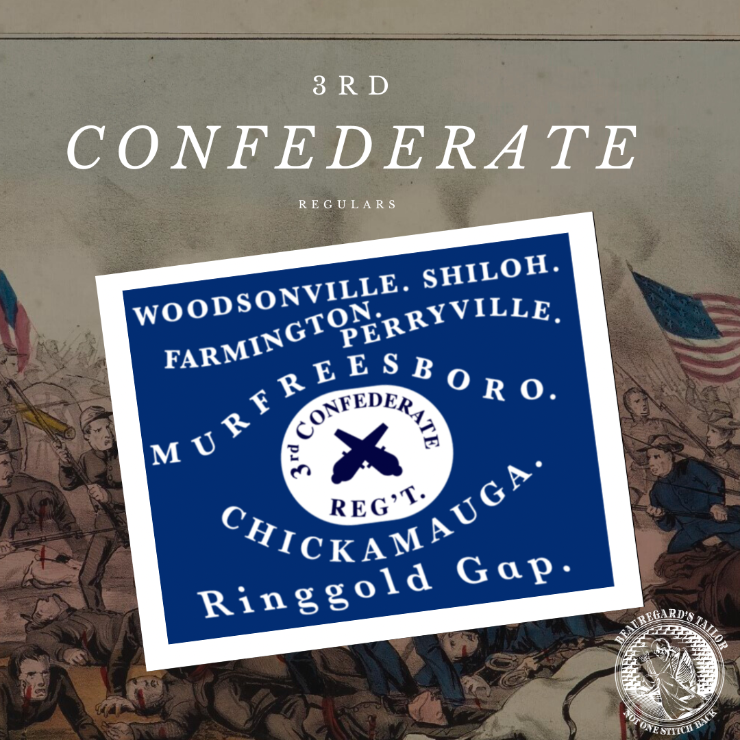 3rd CS Infantry Hardee House Flag