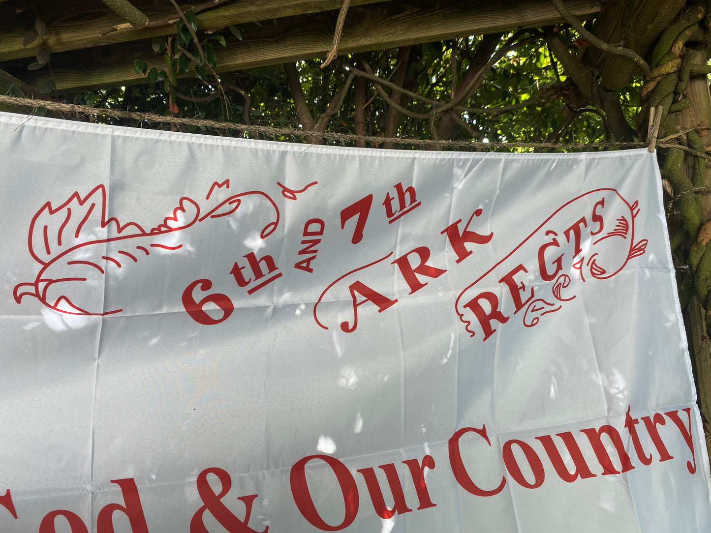 6th and 7th Arkansas 2nd National House Flag