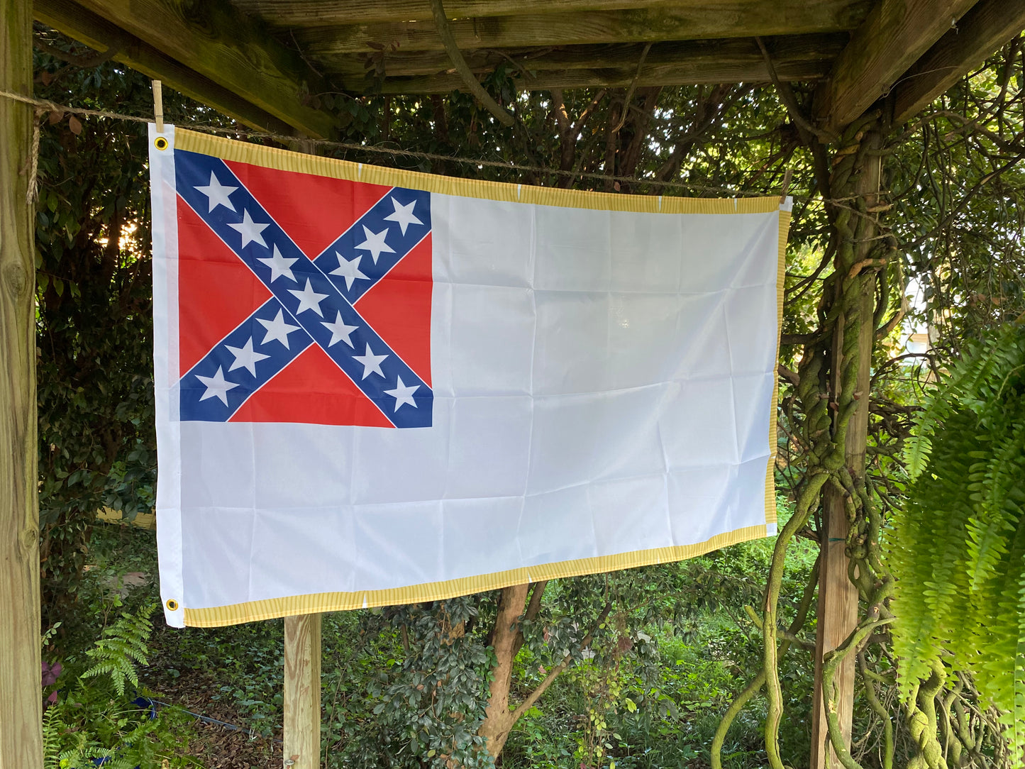 67th North Carolina 2nd National House Flag