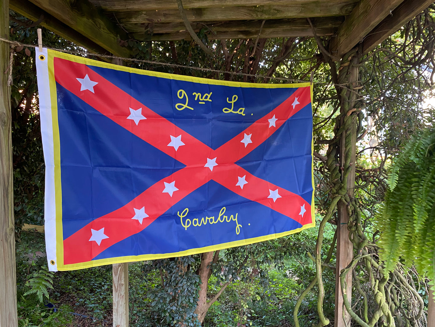 2nd Louisiana Cavalry House Flag