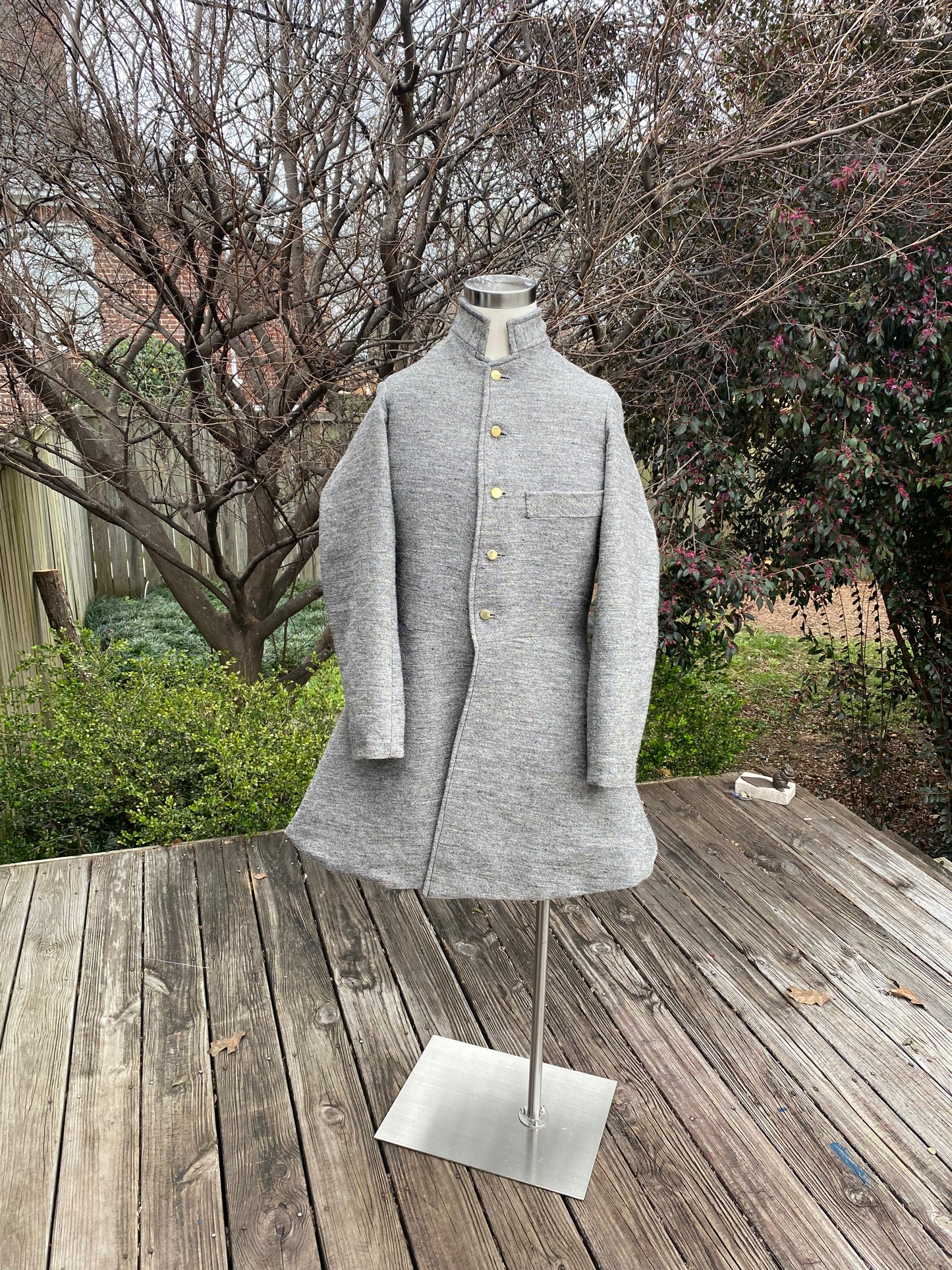Commutation Frock Coat - Outside Pocket