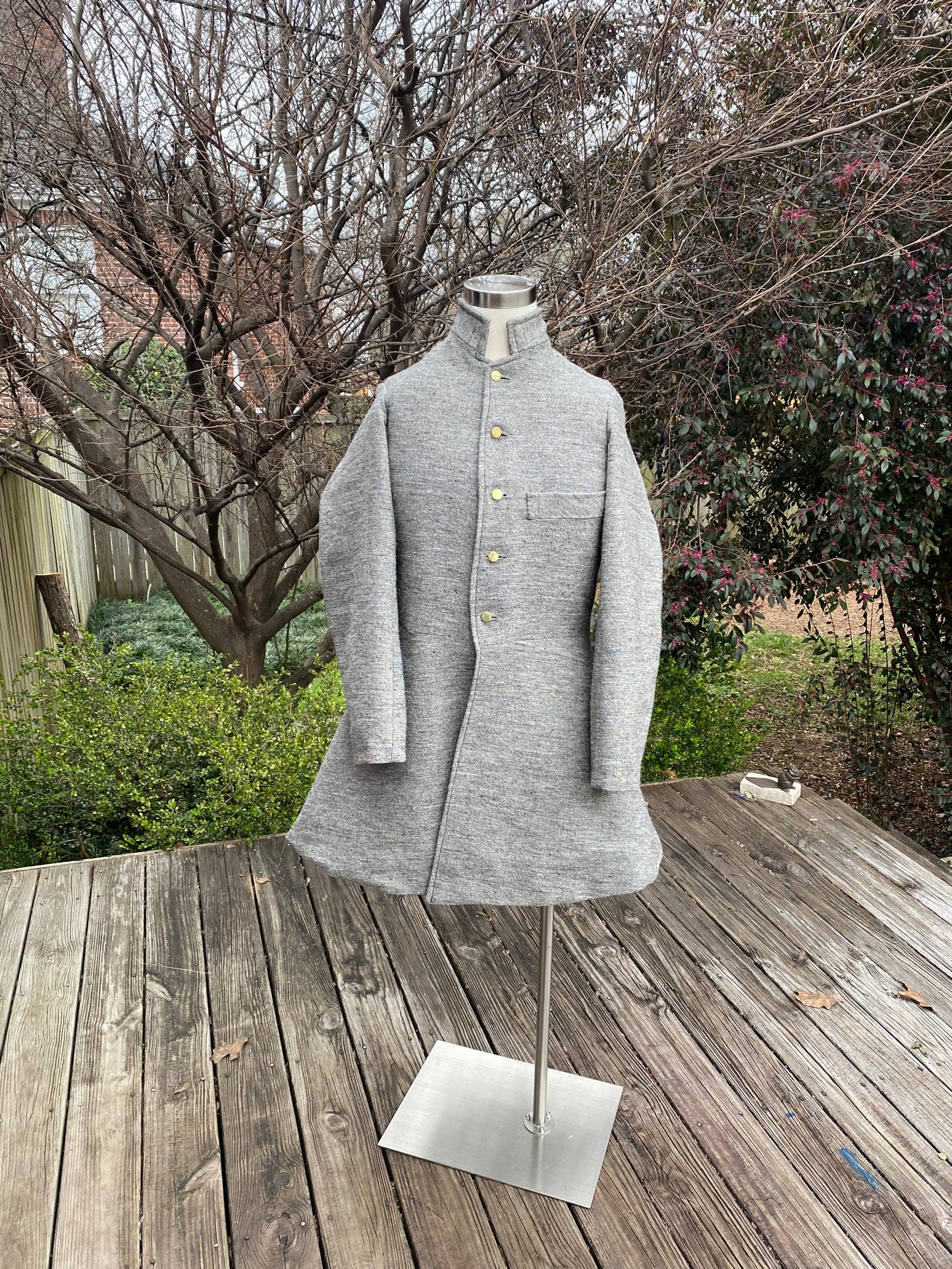 Commutation Frock Coat - Outside Pocket