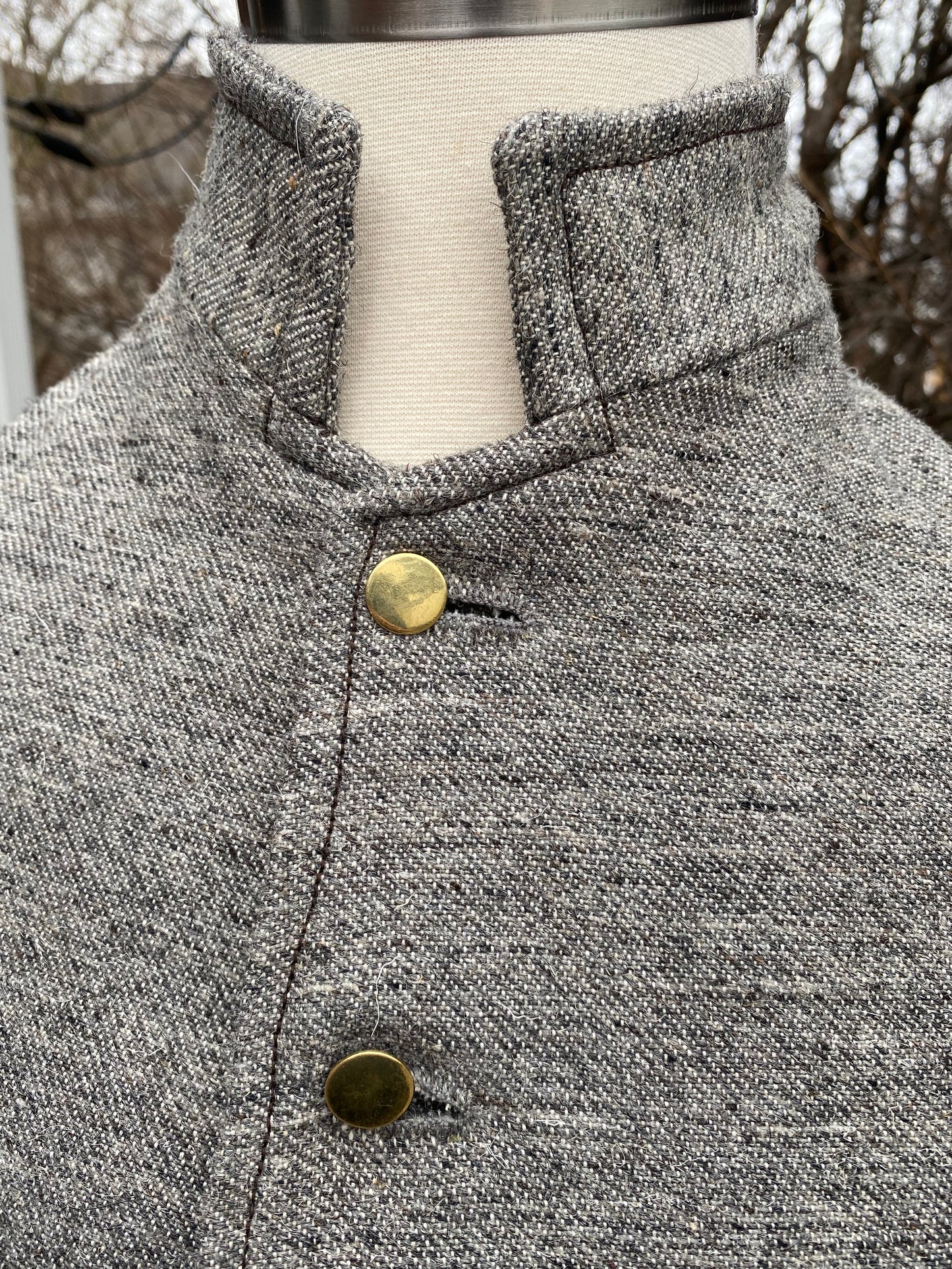 Commutation Frock Coat - Outside Pocket