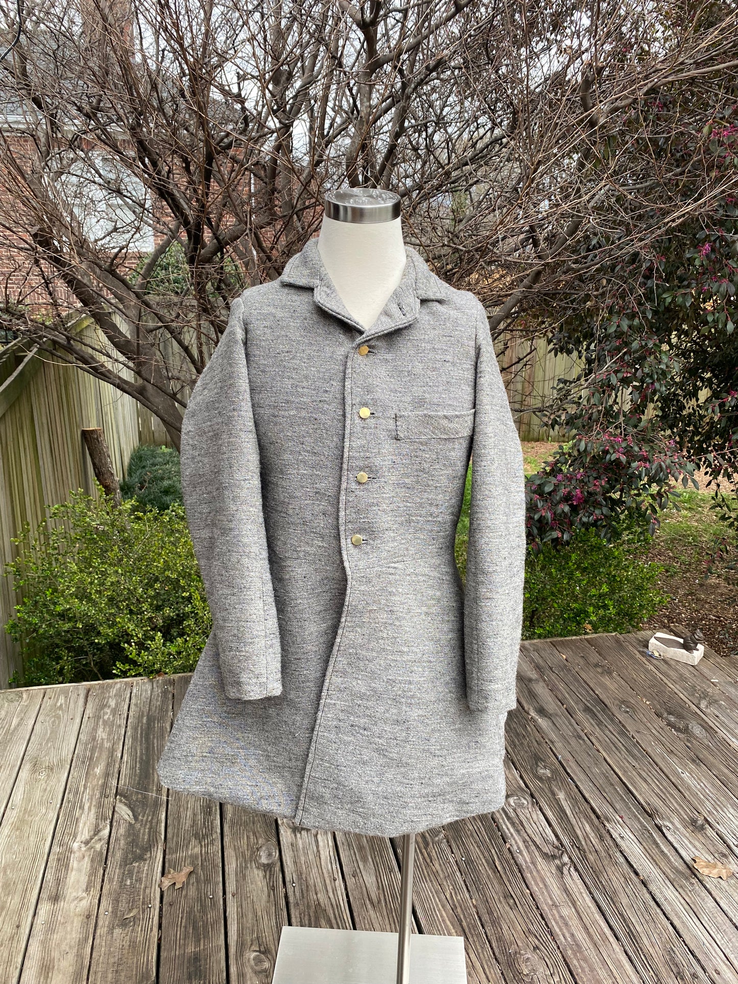 Commutation Frock Coat - Outside Pocket