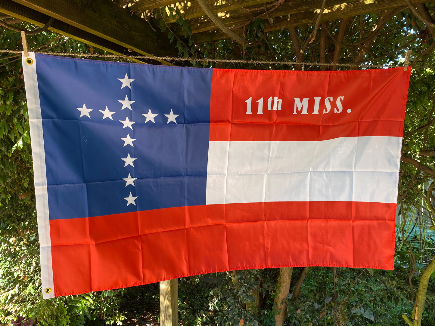 11th Mississippi First National House Flag