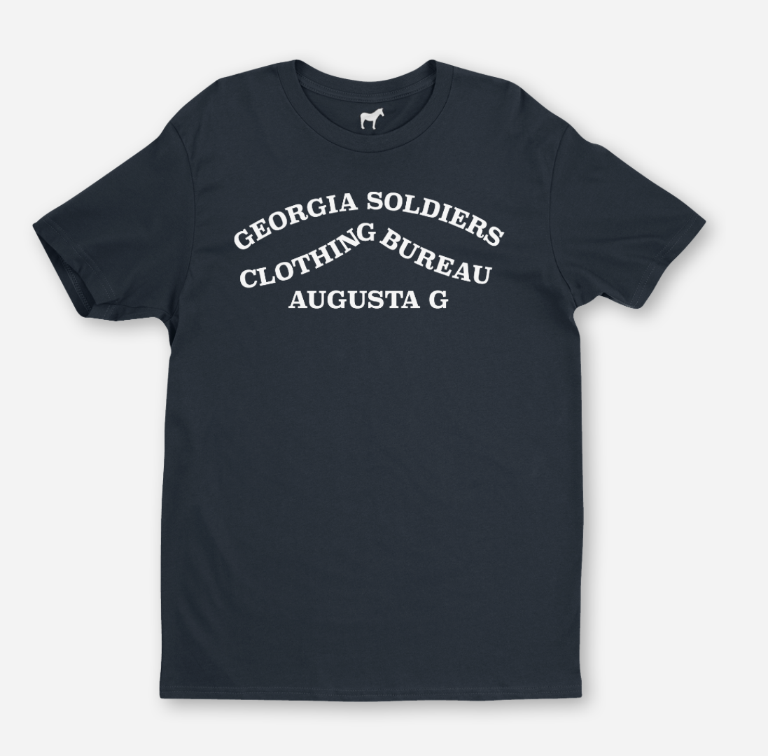 Georgia Soldiers Clothing Bureau Stamp T-Shirt