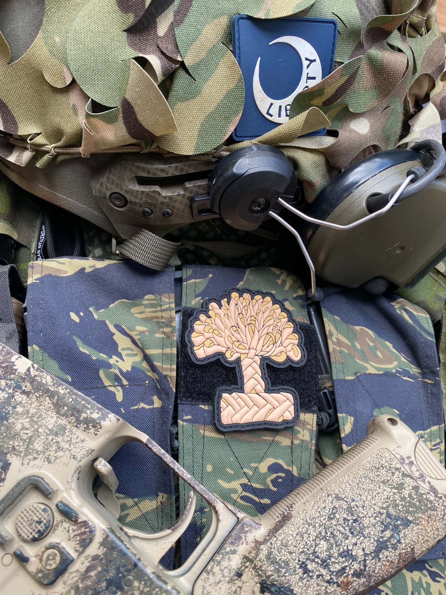 South Carolina Secession Cockade PVC Patch