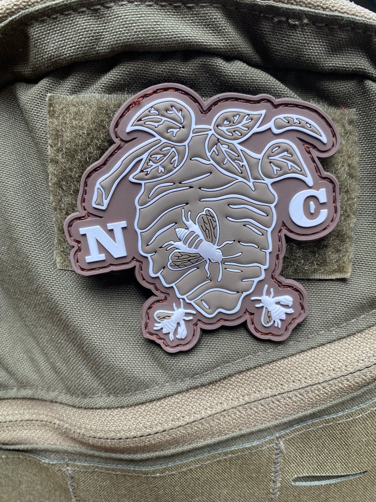 North Carolina Military Institute Beehive/Hornets' Nest PVC Patch