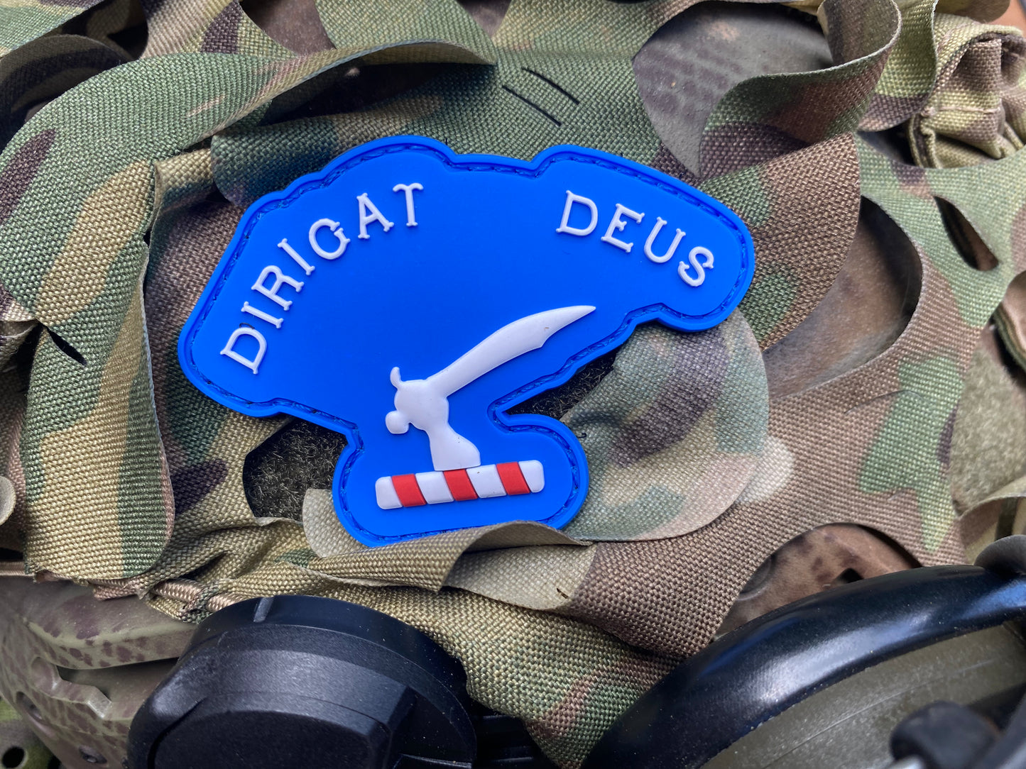39th North Carolina Highland Grays “DIRIGAT DEUS” PVC Patch