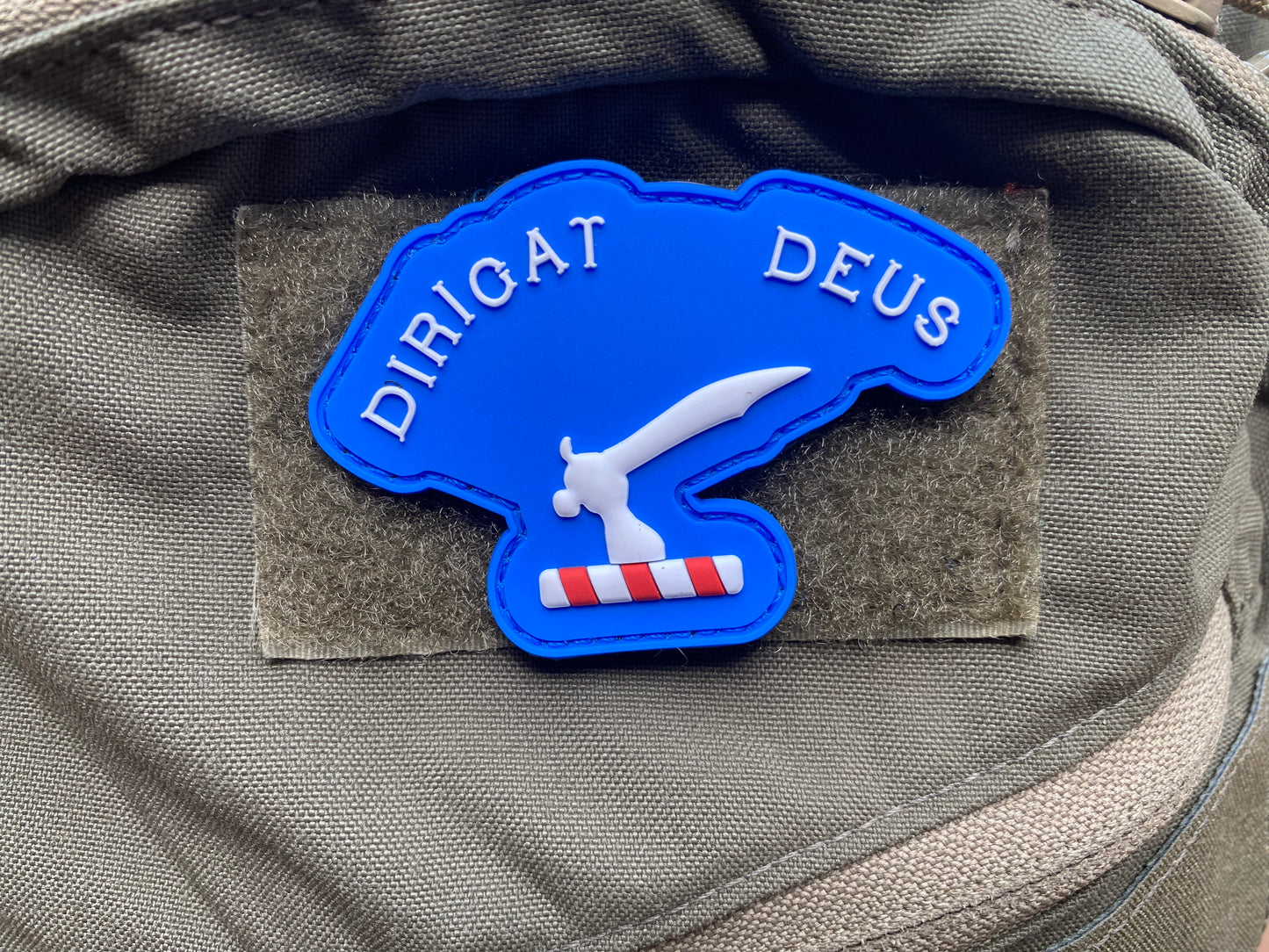 39th North Carolina Highland Grays “DIRIGAT DEUS” PVC Patch