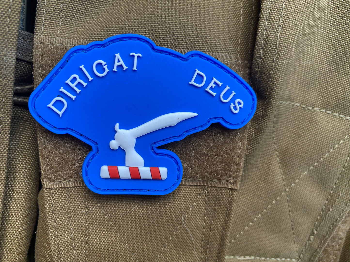 39th North Carolina Highland Grays “DIRIGAT DEUS” PVC Patch