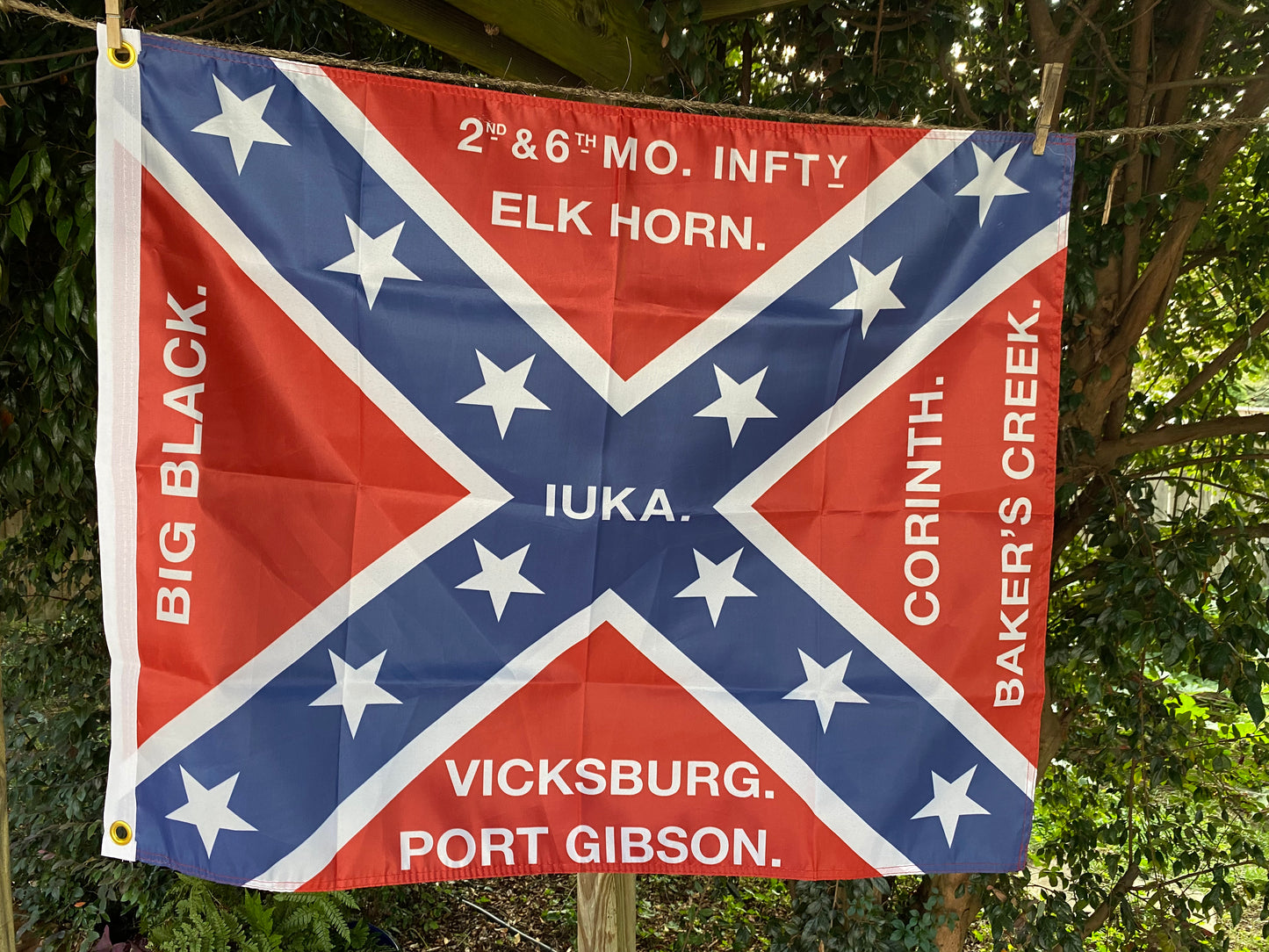 2nd & 6th Missouri House Flag