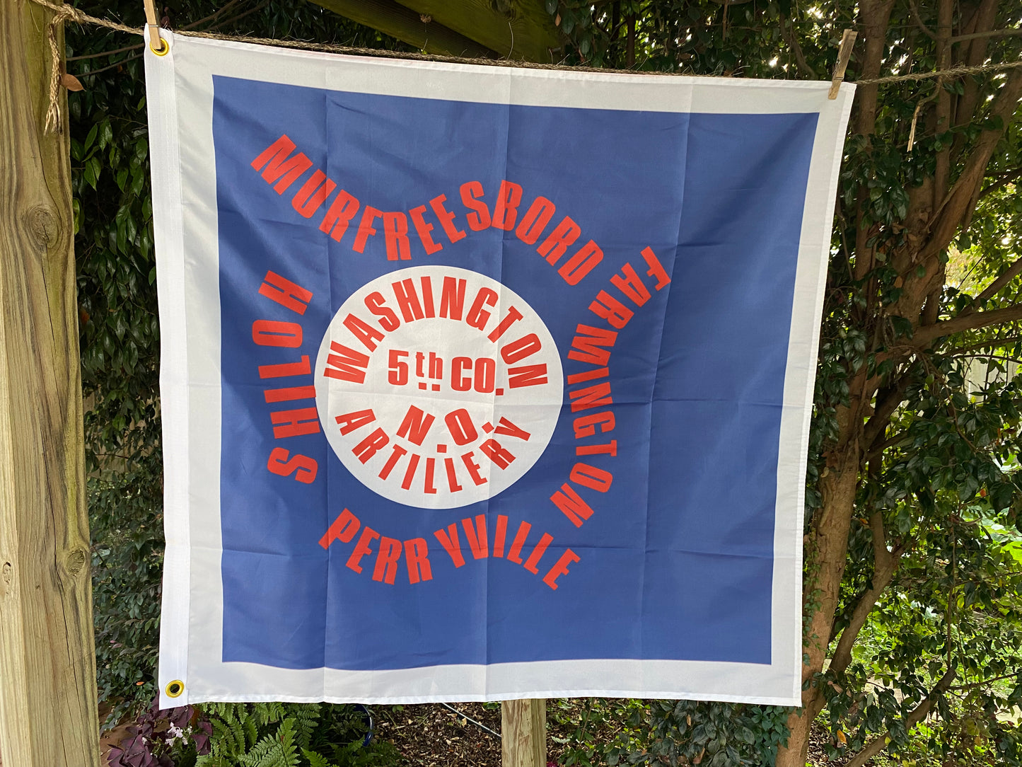 Washington Artillery - 5th Company Hardee House Flag