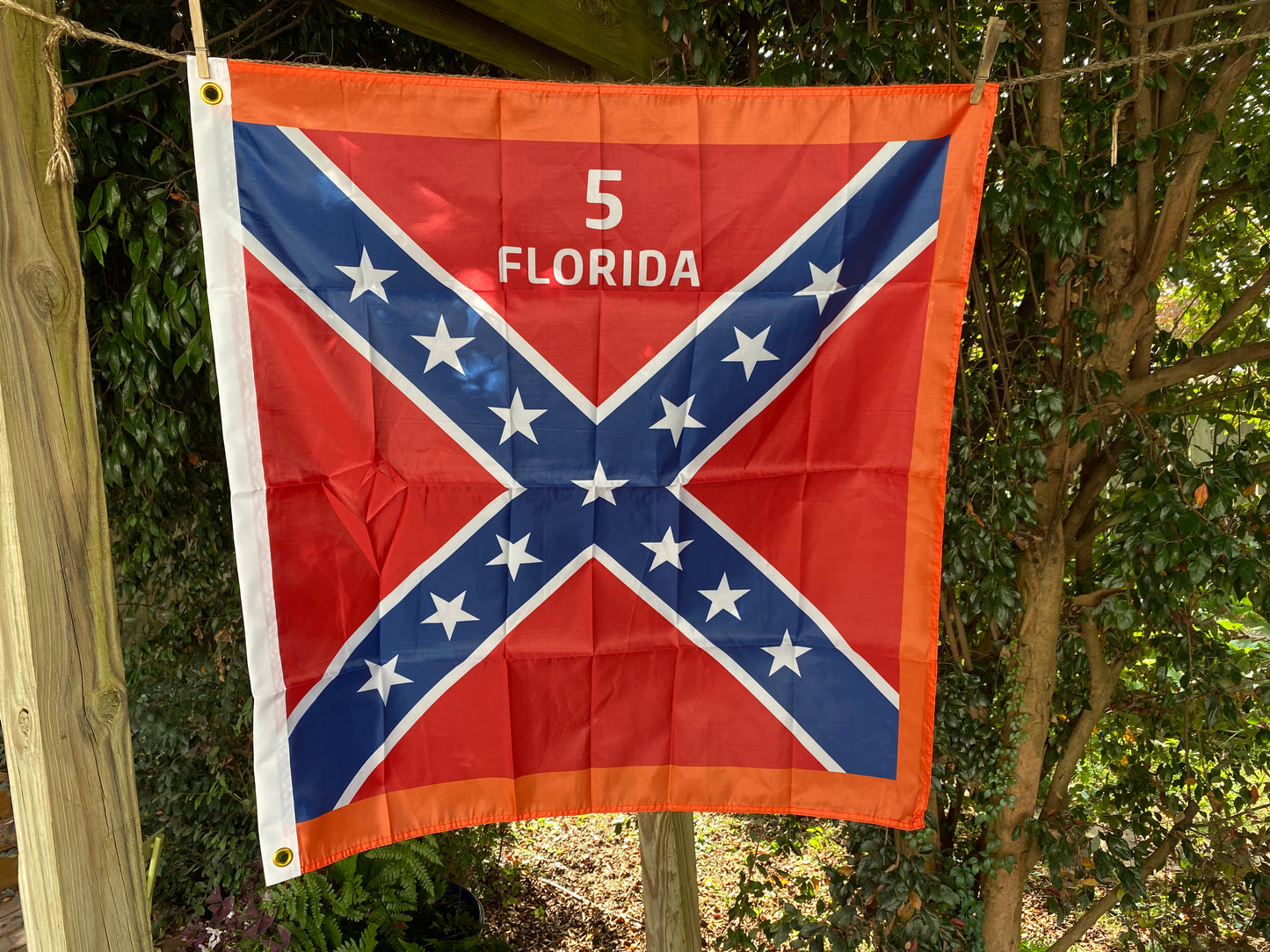 5th Florida Infantry House Flag