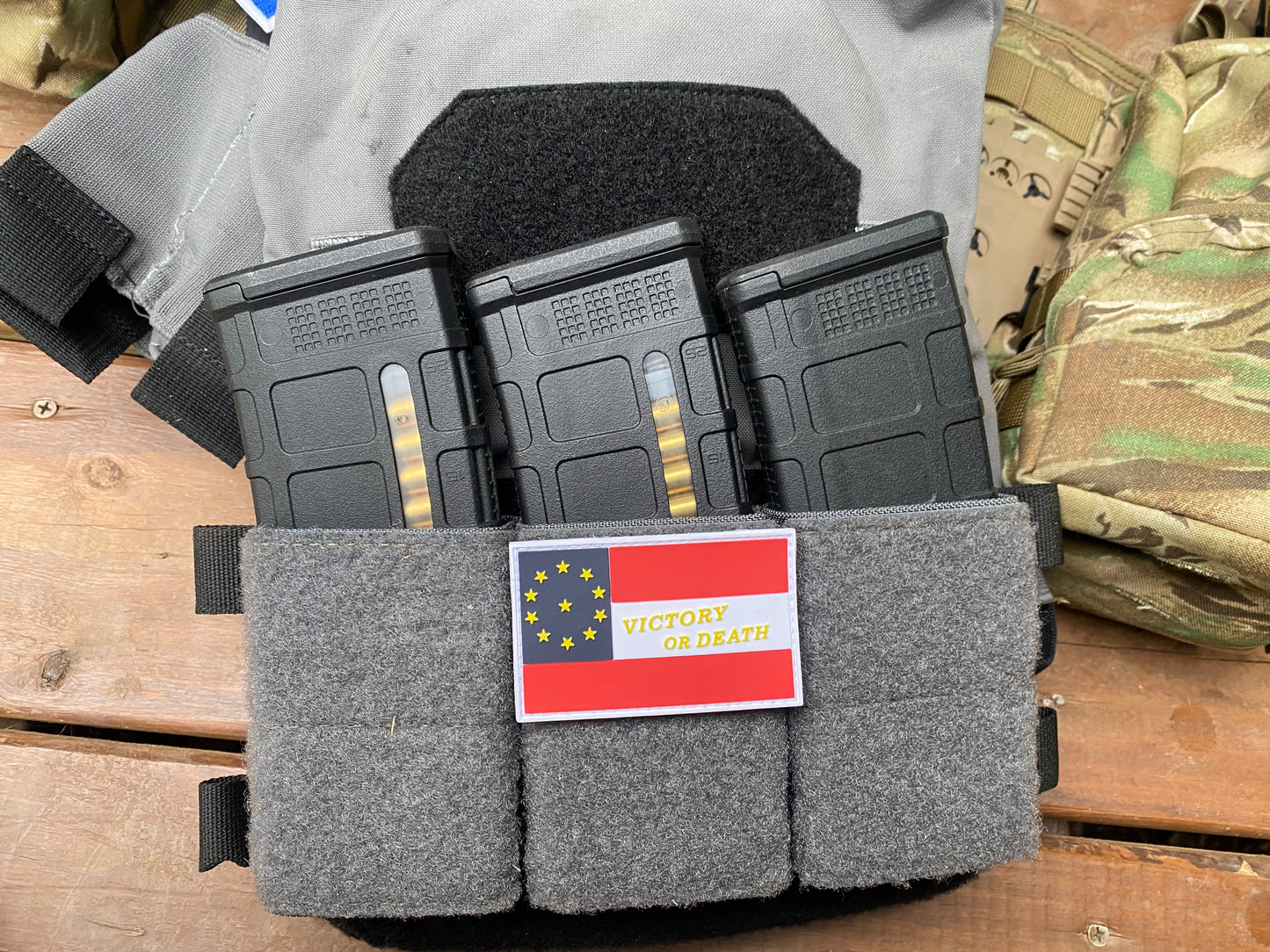 "Victory of Death" 13th Arkansas PVC Morale Patch
