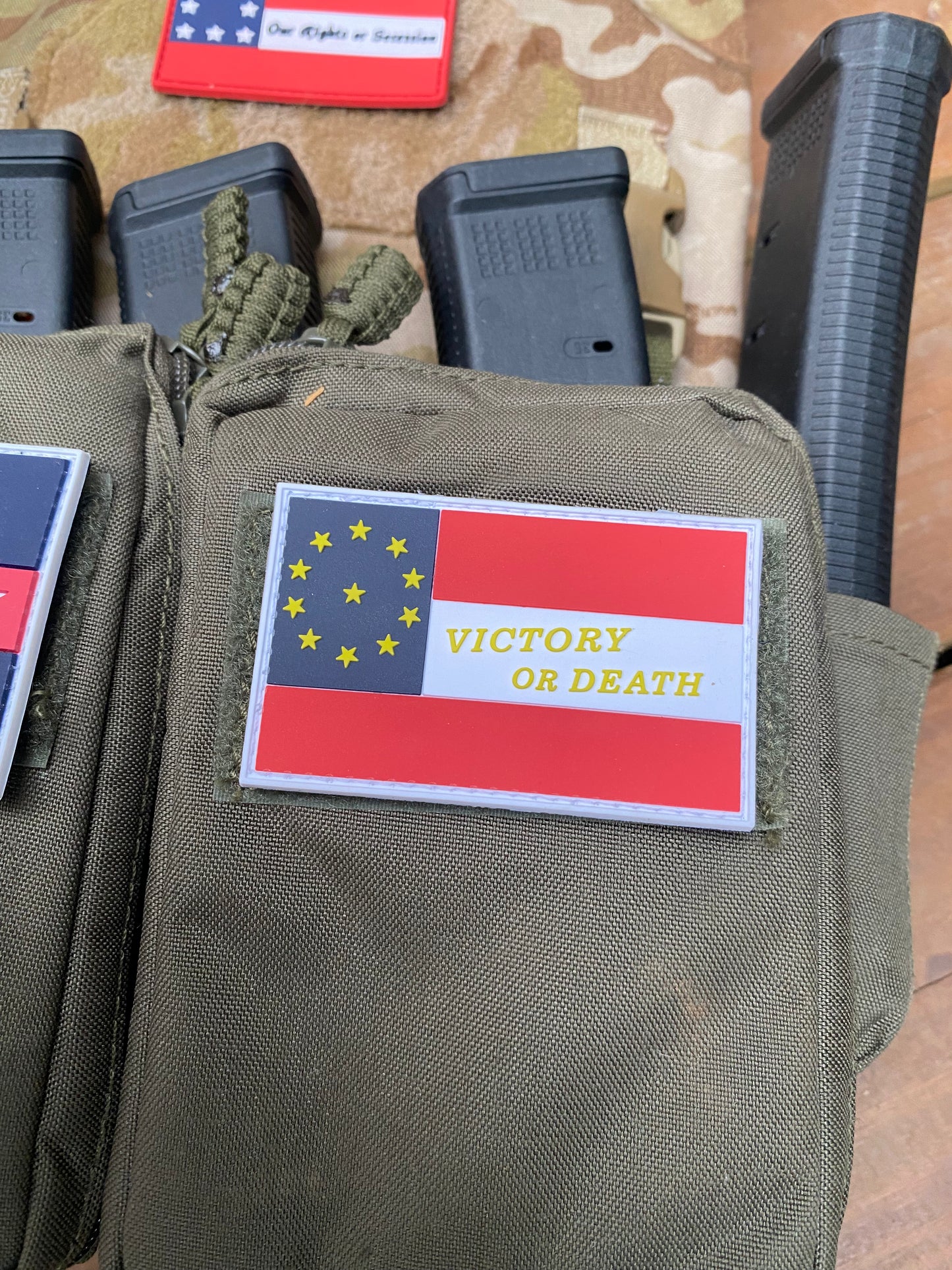 "Victory of Death" 13th Arkansas PVC Morale Patch