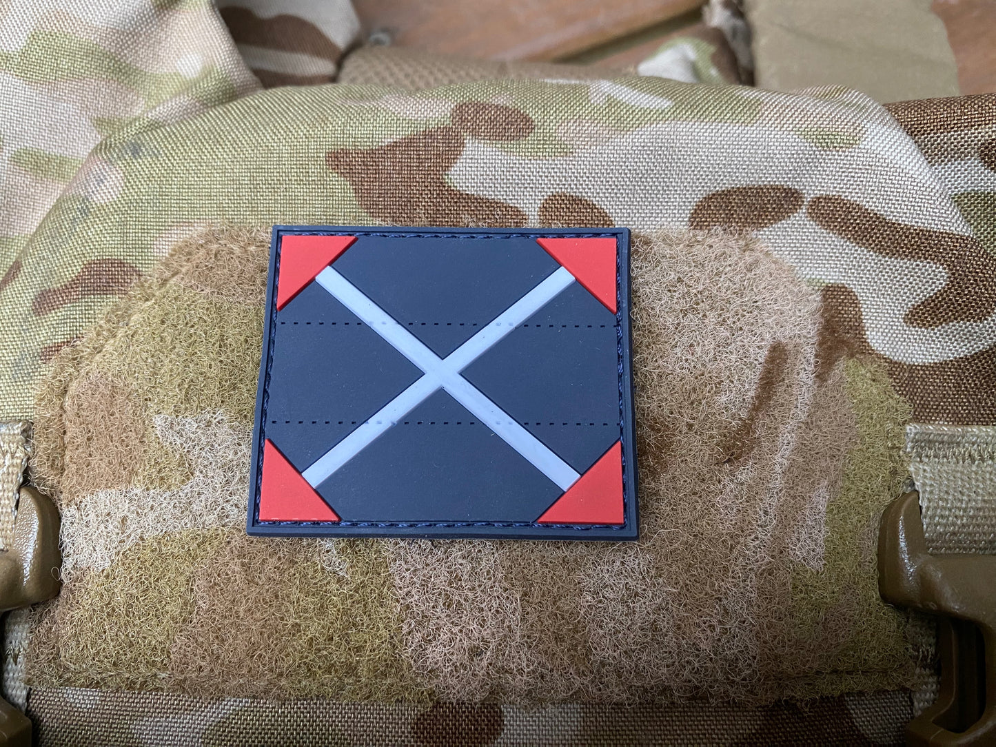 39th North Carolina Battle Flag PVC Patch