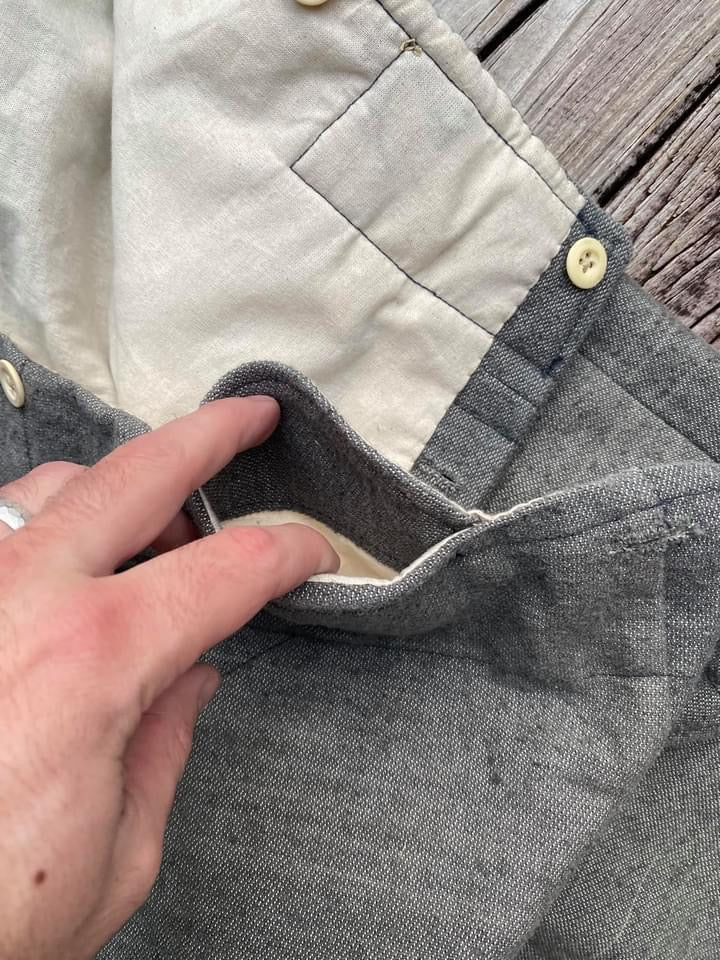 Commutation Trousers - Tobin's Tennessee Light Artillery