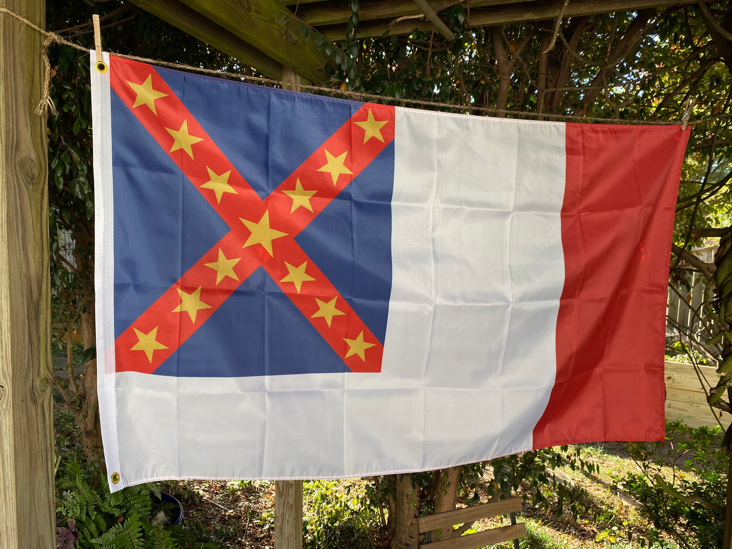 Trans-Mississippi 3rd National House Flag