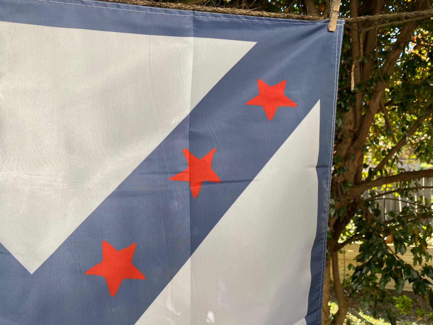"Western Battle Flag" House Flag