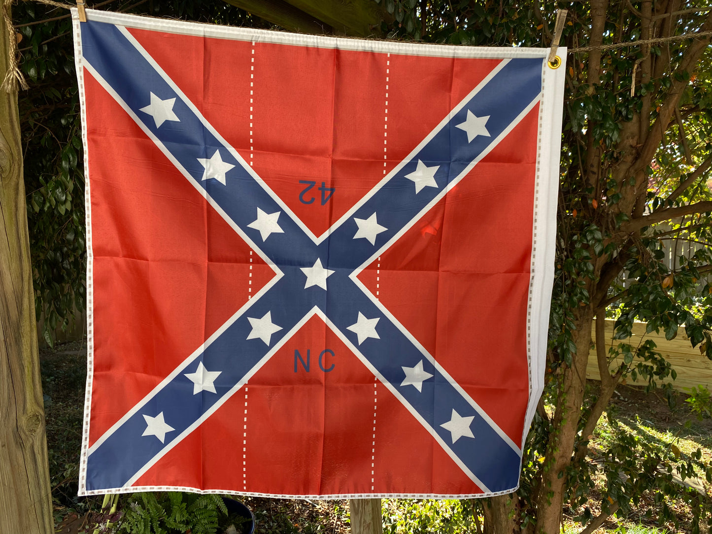 42nd North Carolina Troops House Flag