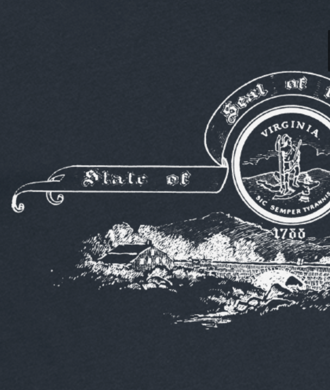 Virginia State Seal and Countryside Shirt